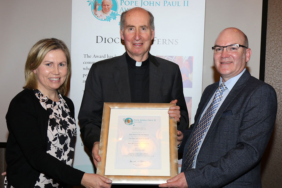Award launched by Bishop Denis Brennan