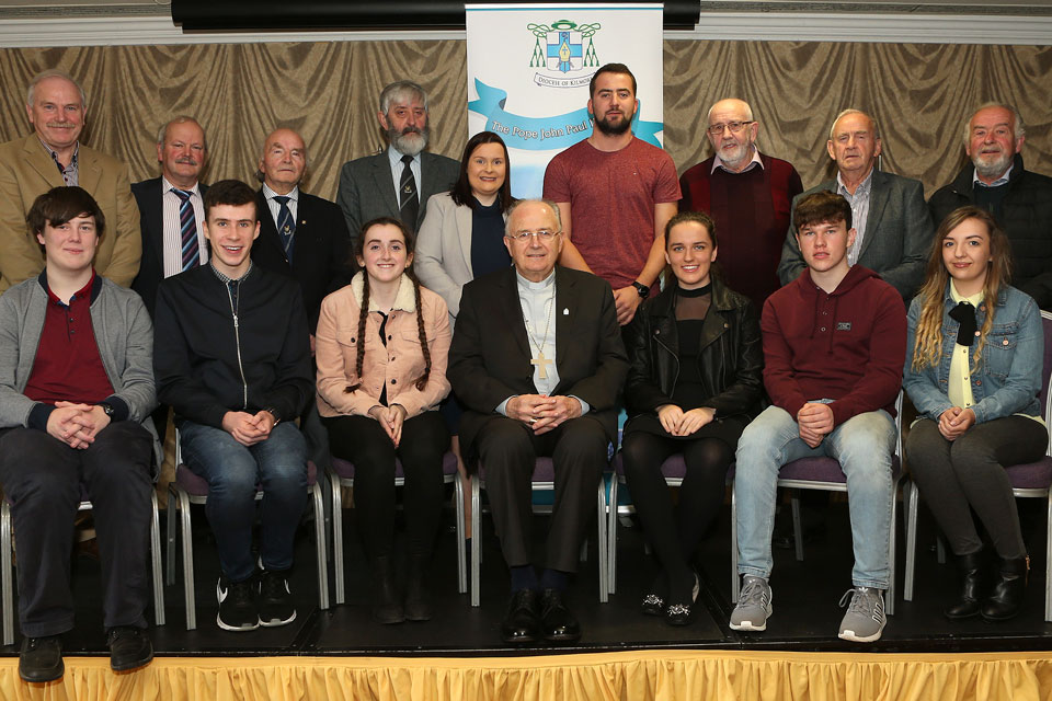 Kilmore Award Ceremony 2017 - Papal Cross Award recipients