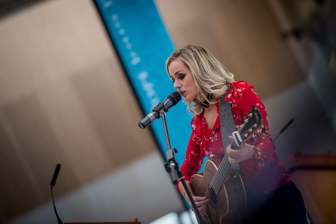 Niamh McGlinchey - guest at the 10 year celebration