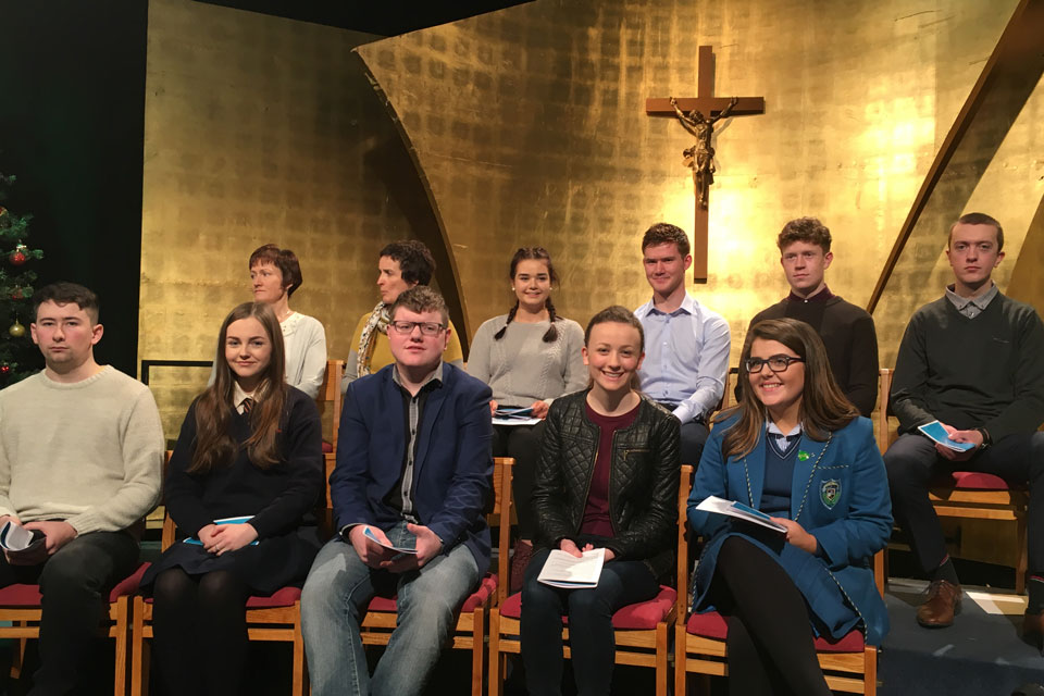 Pope John Paul II Award Mass on RTE