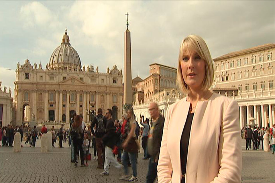 UTV - Sarah Clarke in Rome