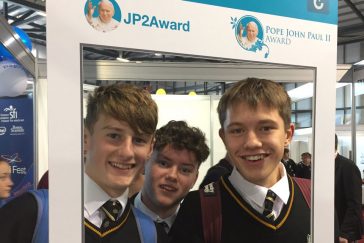 Transition year students at TY Expo 2017
