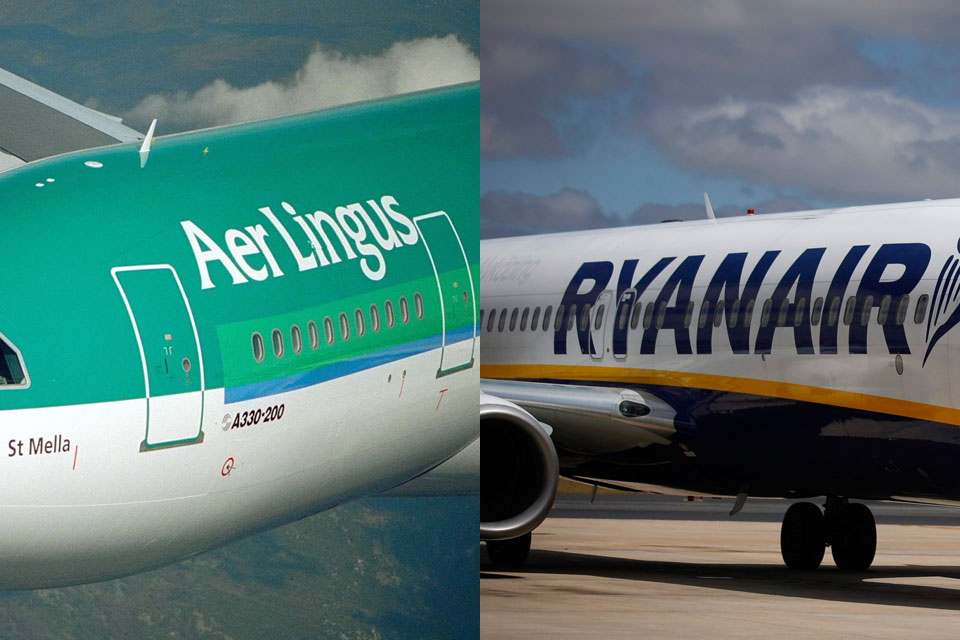 Aer Lingus and Ryanair