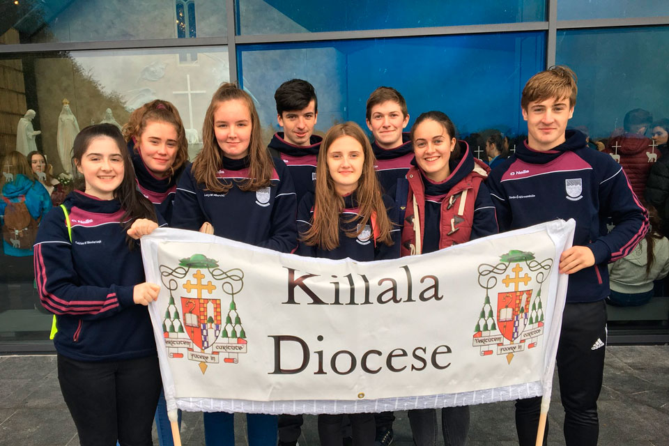 JP2 Award participants from the Diocese of Killala