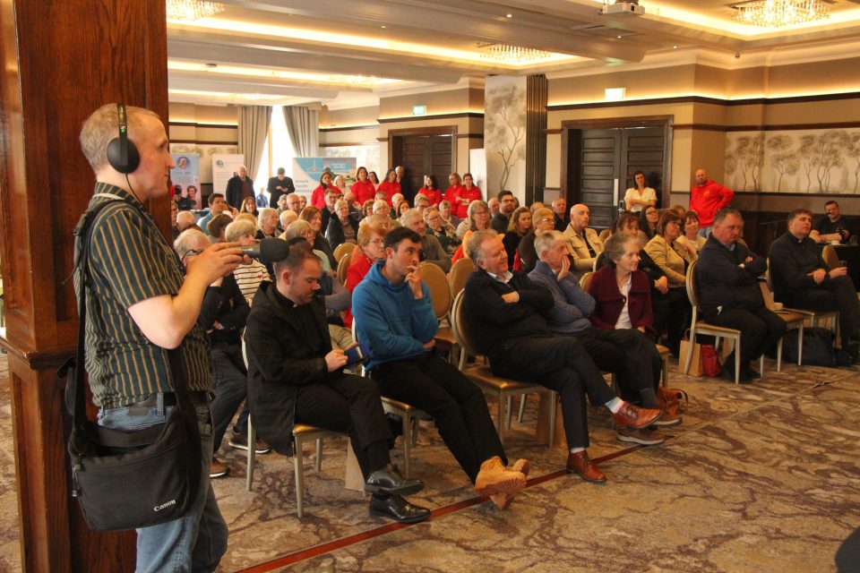 Attendees listening to presentations at the Conference of Possibilities in Killarney.